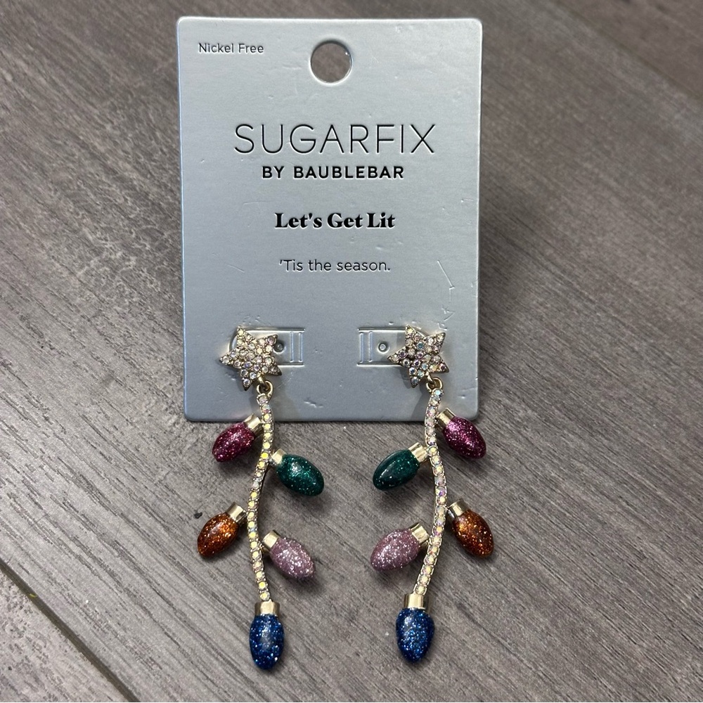 SUGARFIX by BaubleBar Lets Get Lit Earrings
